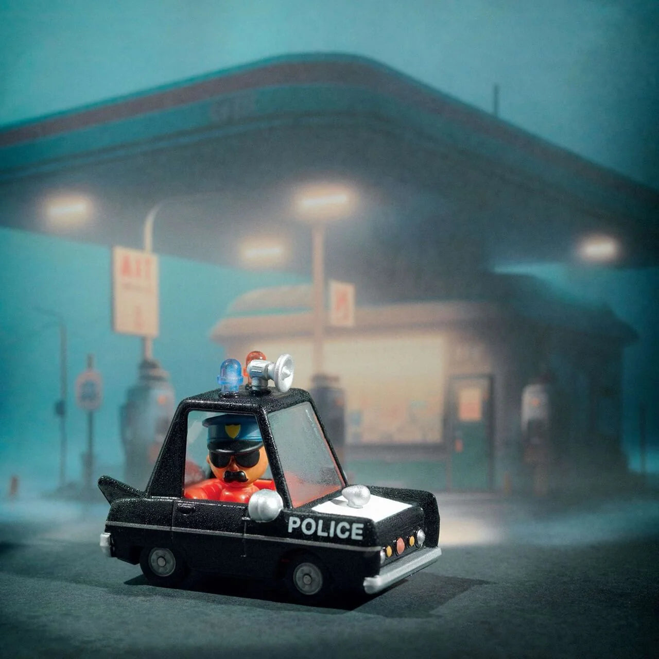 Crazy Motors Remote Control Police Car Toy - High Speed RC Cop Car with Lights & Siren for Kids, Boys & Girls - Perfect for Indoor & Outdoor Play, Birthday Gifts, and Role-Playing Games