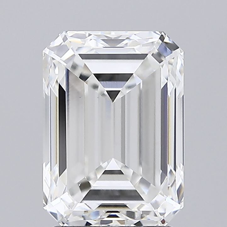 2.71 Carat E VS1 Emerald Cut Lab-Grown Diamond for Engagement Rings & Fine Jewelry | Eco-Friendly & Conflict-Free