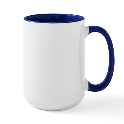 White/Navy Inside - Germany Flag Large Mug