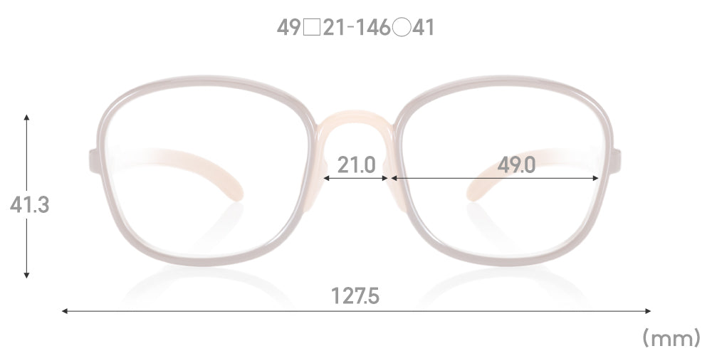 JINS x Patricia Urquiola 030 182 Eyeglasses - Lightweight Acetate Frame with Spring Hinges for Comfort - Perfect for Work, Reading & Everyday Wear