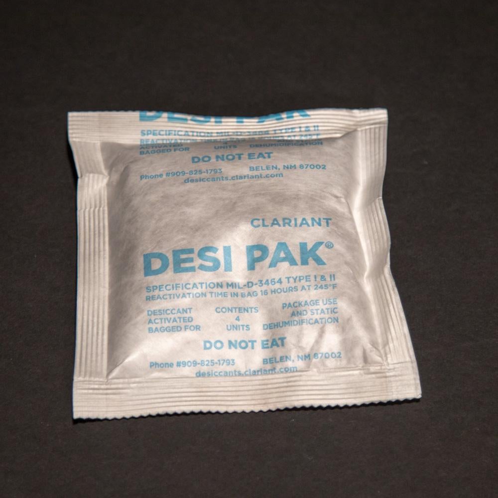 4 oz. Silica Gel Desiccant Packets - Moisture Absorber for Storage, Electronics, Clothes & Travel | Prevents Mold & Humidity Damage
