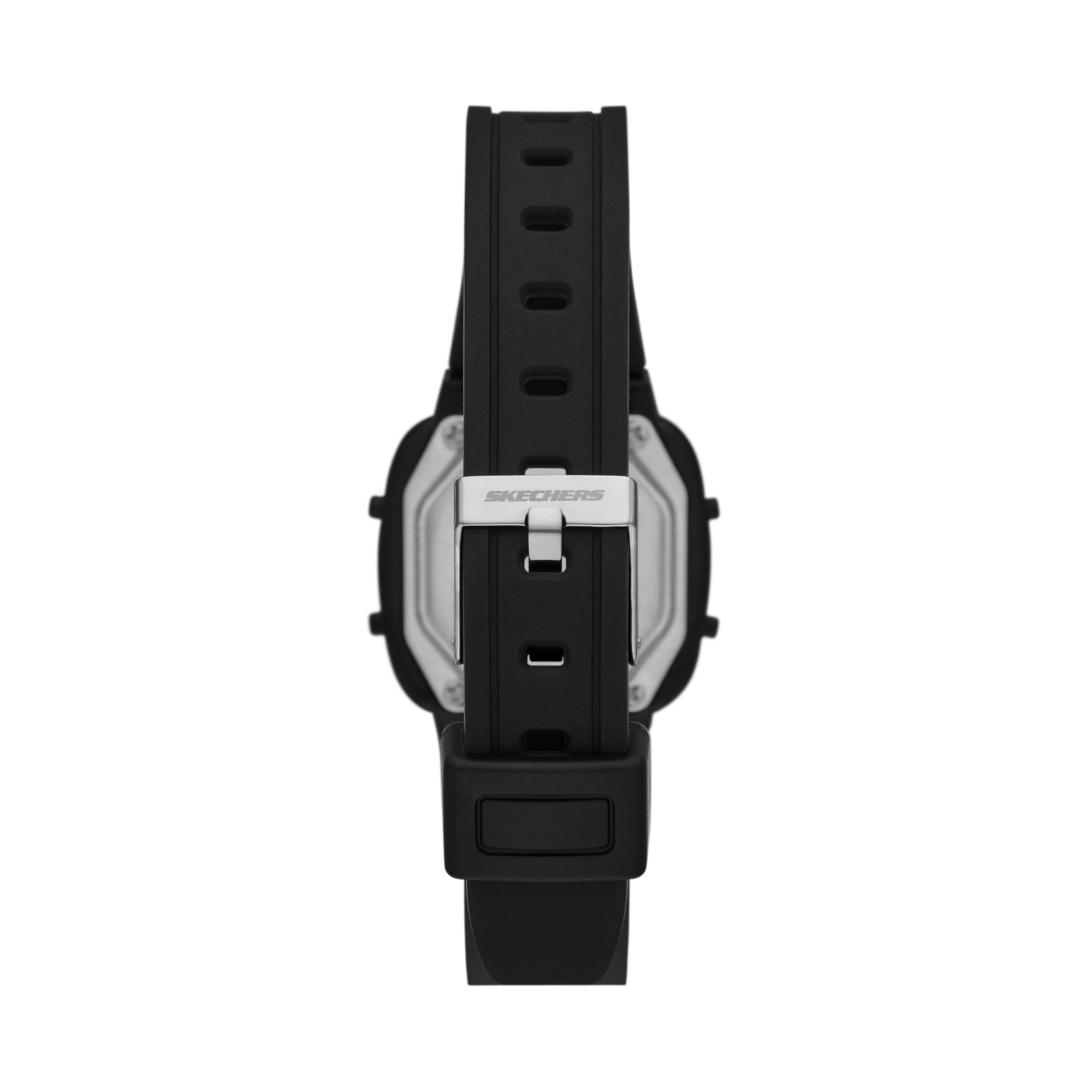 Skechers Women's Silicone Sports Digital Watch - Waterproof Fitness Tracker with LED Display for Running, Gym & Outdoor Activities