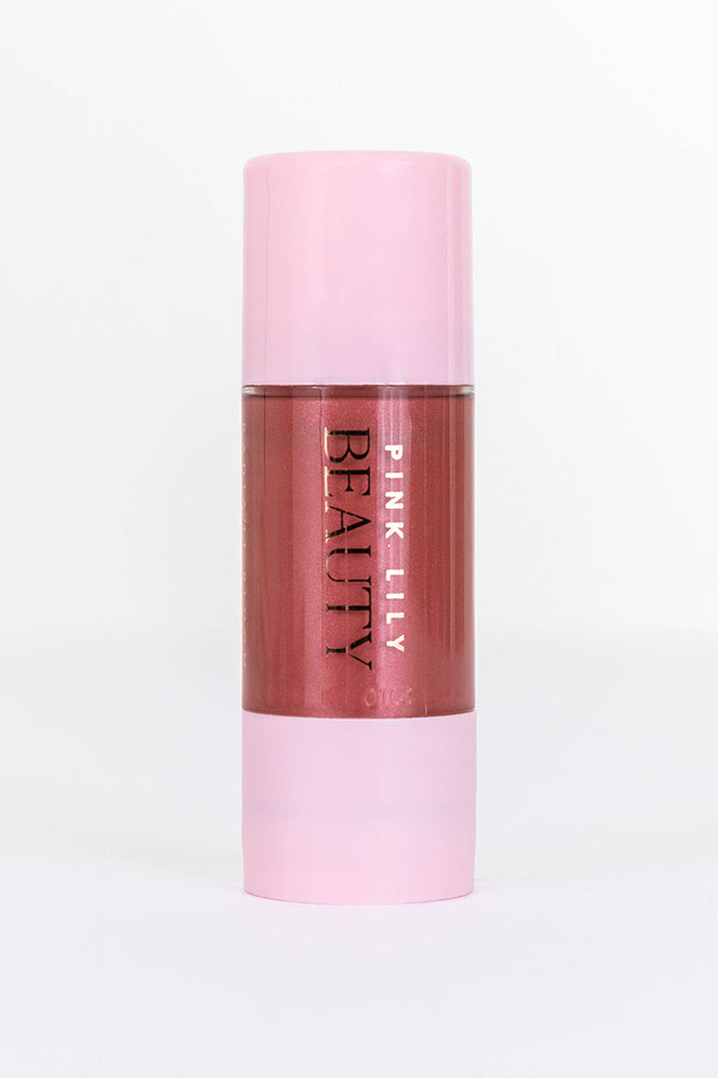 Pink Lily Beauty Radiant Bloom Blushing Drops - Country Rose Liquid Blush for Cheeks & Lips | Natural Glow Makeup for Day & Night Wear | Final Sale