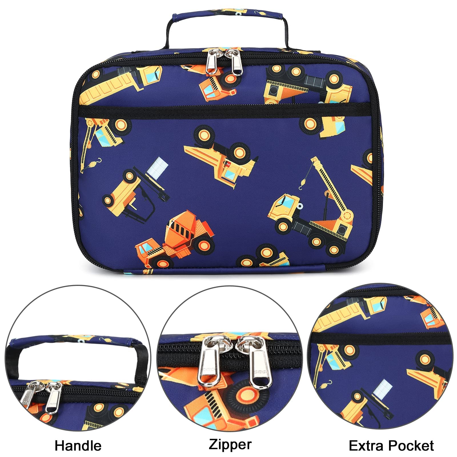 Bluboon Kids Backpack for Preschool & Kindergarten - Lightweight School Book Bag with Lunch Box for Boys & Girls - Perfect for Elementary Students, Daycare, Travel & Outdoor Activities