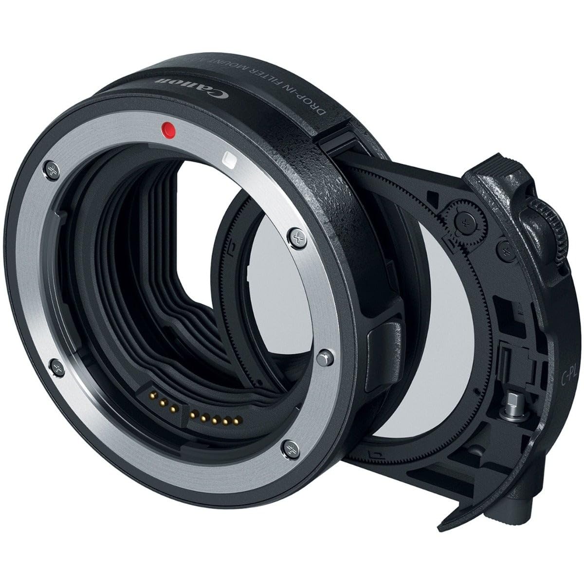 Canon EF-EOS R Drop-in Filter Mount Adapter with Circular Polarizing CPL Filter - Compatible with EOS R Cameras for Landscape & Portrait Photography