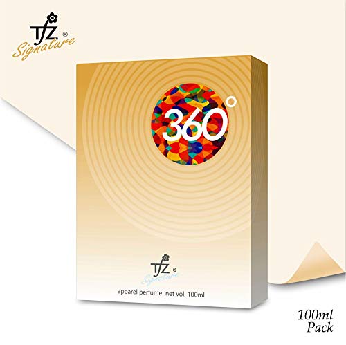 TFZ 360 Gold Perfume Spray for Women & Men - Long Lasting Luxury Fragrance for Daily Wear, Date Night & Special Occasions