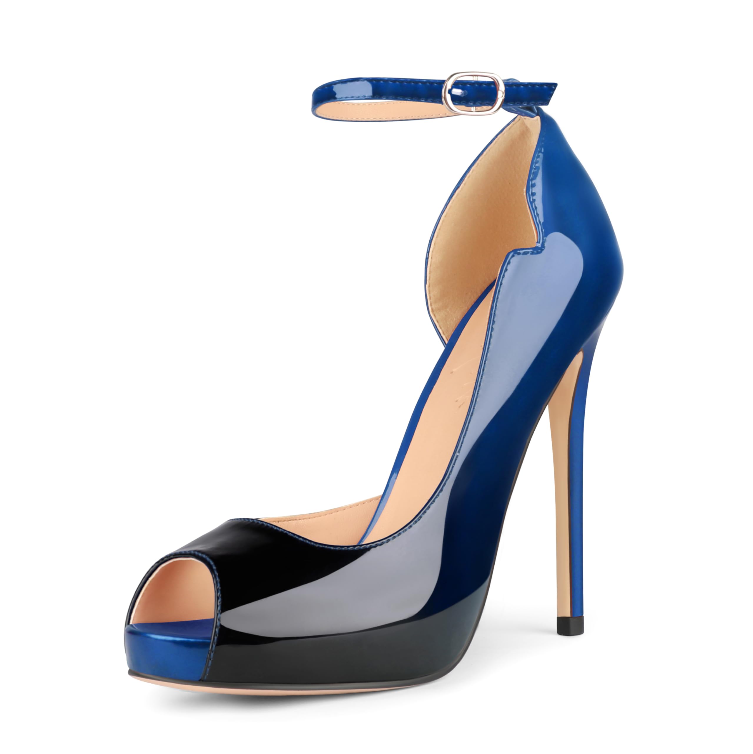 Elegant Women's Thin High Heel Pumps Platform Shoes - Comfortable Party & Daily Wear Dress Shoes for Work, Wedding, and Night Out
