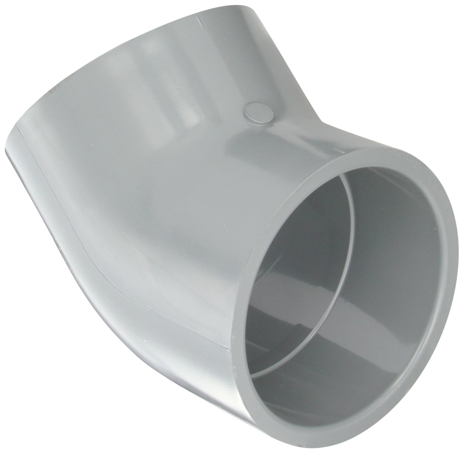 817-C Series CPVC 45 Degree Elbow Pipe Fitting, Schedule 80, 4