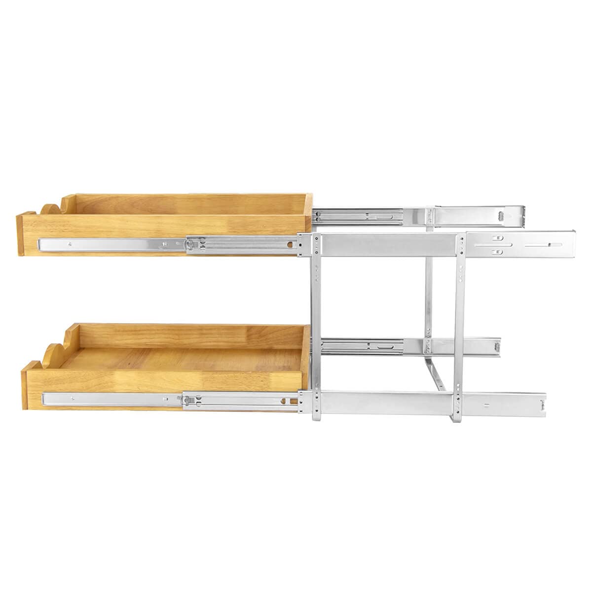 DINDON 2 Tier Pull Out Cabinet Organizer - 14