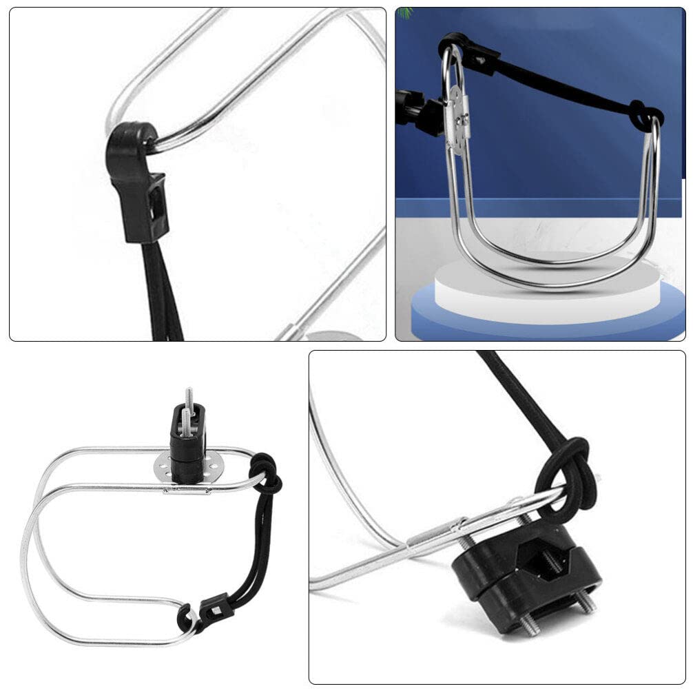 Stainless Steel Lifebuoy Holder Bracket - Heavy Duty Boat & Yacht Life Ring Mount for Marine Safety - Perfect for Deck, Dock, and Watercraft Emergency Use
