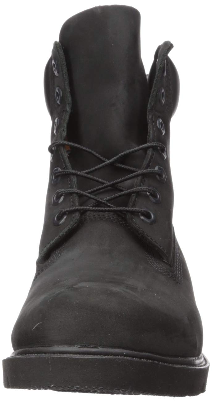 Timberland Men's 6-Inch Premium Waterproof Leather Boots with Padded Collar - Comfortable & Durable Hiking, Work & Outdoor Boots for All-Day Wear