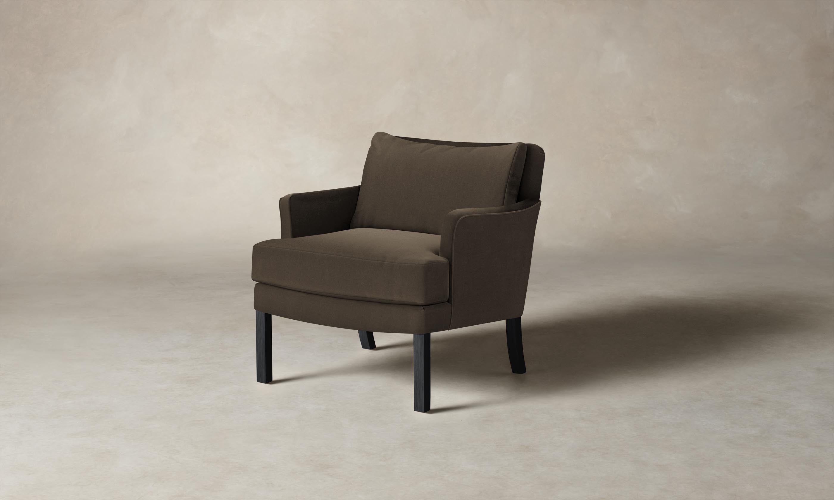 Premium Mohair Mink Accent Chair - The Kaye Chair for Living Room, Bedroom & Office - Soft & Luxurious Seating for Home Decor