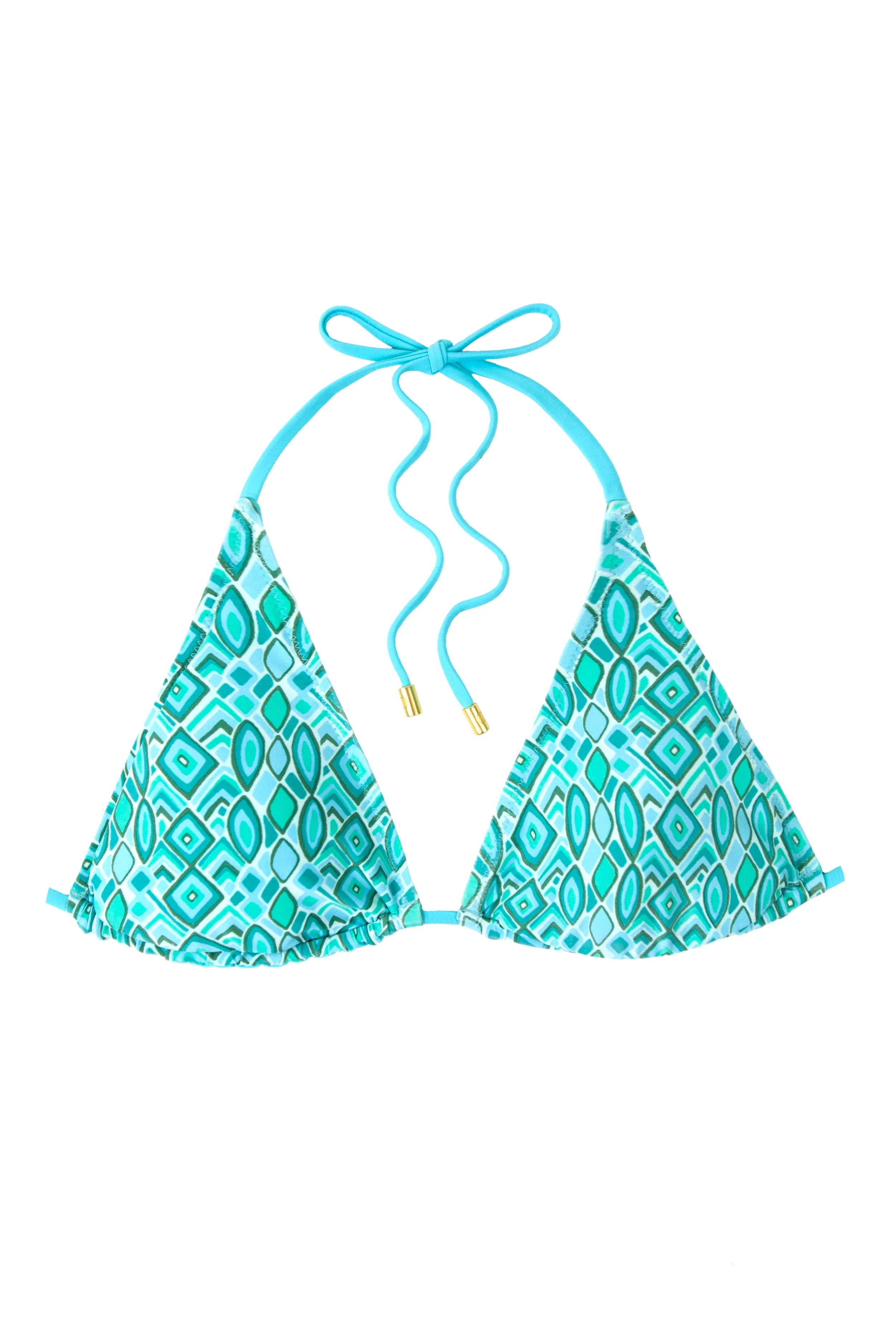 Reversible String Bikini Top for Women - Adjustable Swimwear for Beach & Pool - Costa Del Sol Style Summer Fashion