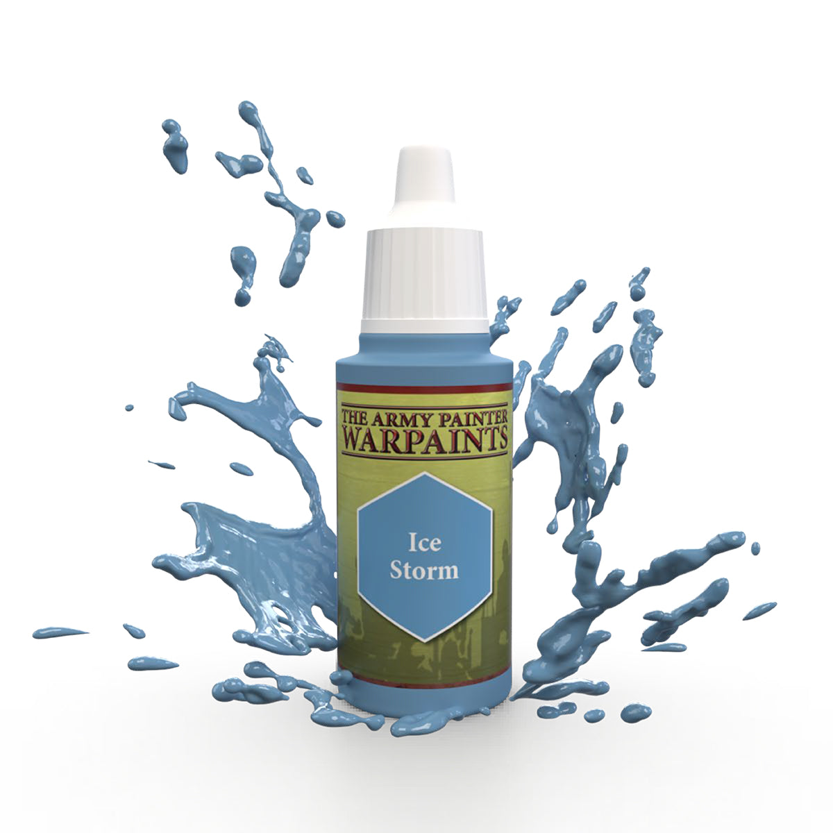 Warpaints: Ice Storm - High-Quality Face & Body Paint for Cosplay, Halloween & Theatrical Makeup - Perfect for Professional Artists & DIY Enthusiasts