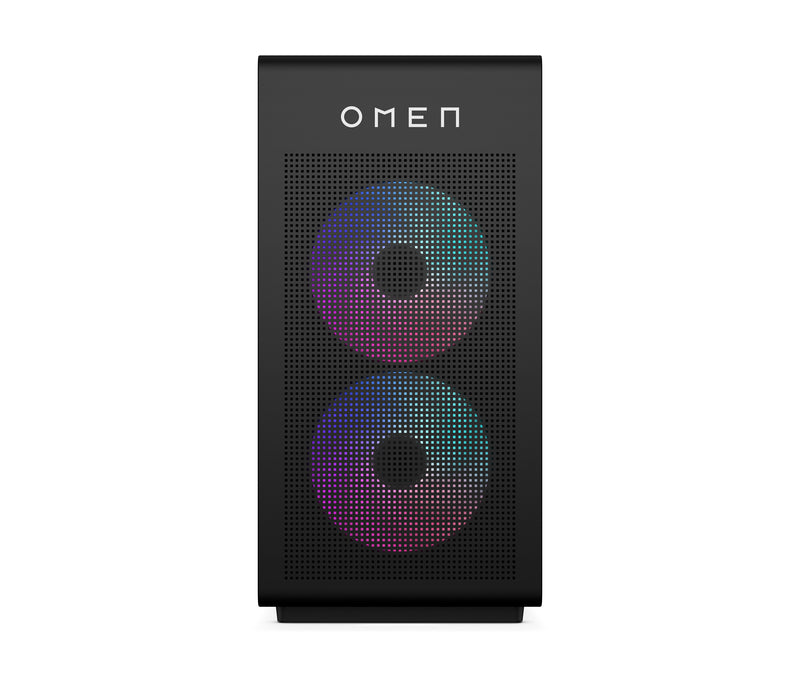 OMEN GT16-0066m Gaming Desktop PC - AMD Ryzen 7, 16GB RAM, 1TB SSD, NVIDIA GeForce RTX 4060, Windows 11 Home - Powerful Gaming & Streaming Computer for Esports & VR Gaming