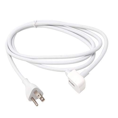 Apple MacBook Pro/Air Power Extension Cable - 1PC AC Wall Charger Adapter Cord with EU Plug - Perfect for Home, Office & Travel Use