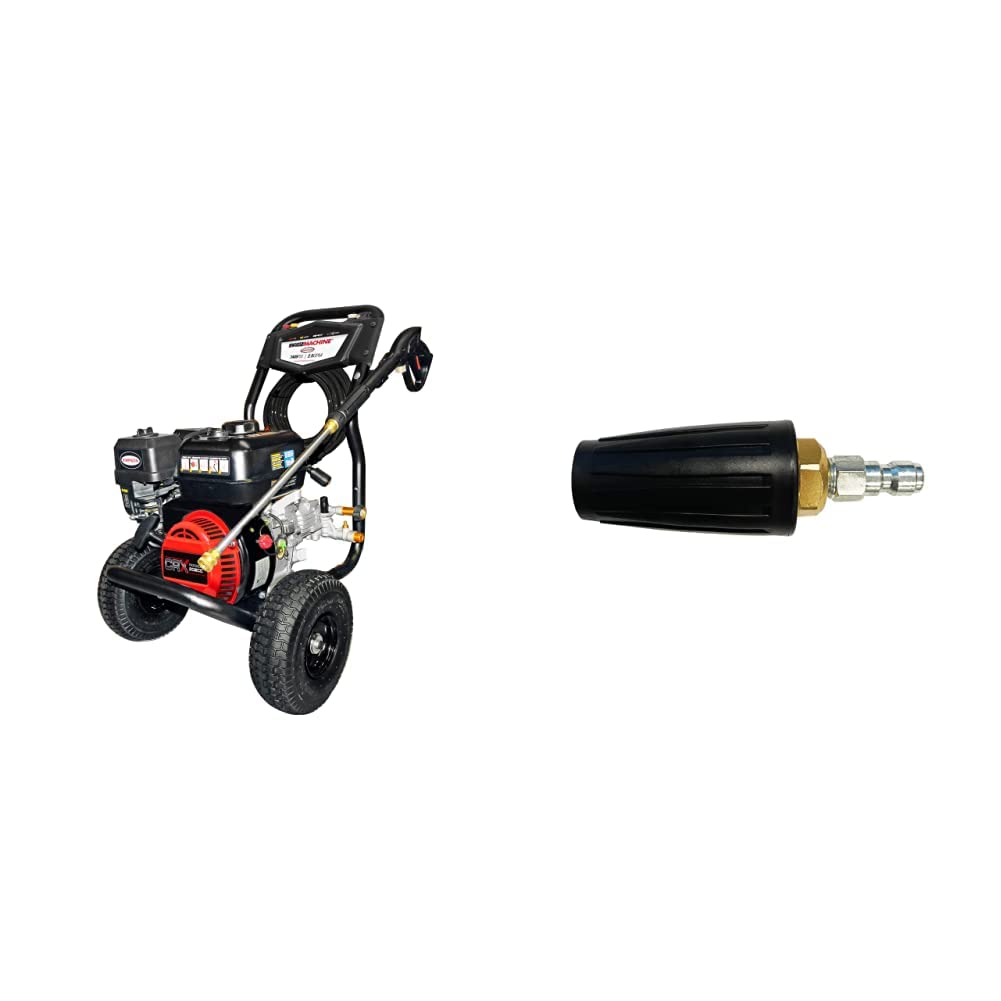 SIMPSON CM61083 3400 PSI Gas Pressure Washer with Turbo Nozzle - for Home & Auto Cleaning