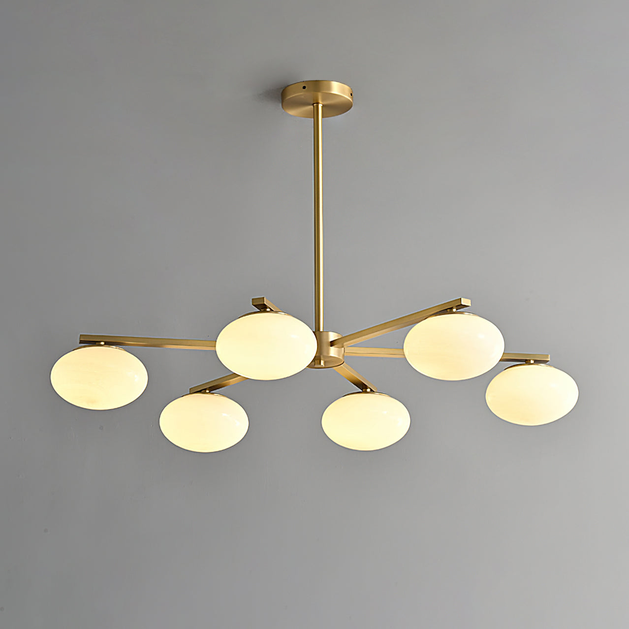 Briette Crystal Chandelier - Elegant Modern Ceiling Light Fixture for Dining Room, Living Room & Bedroom | Perfect for Home Decor, Wedding & Event Lighting