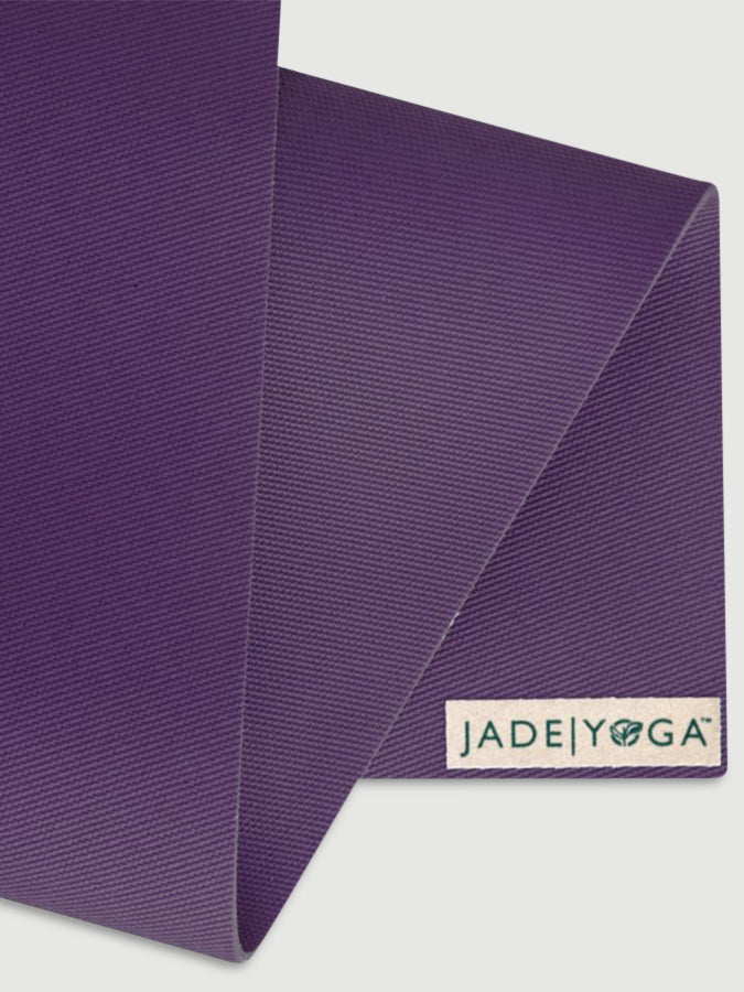Jade Yoga Voyager Travel Yoga Mat 1.6mm - Ultra-Thin & Lightweight Non-Slip Mat for Yoga, Pilates & Travel - Perfect for Home, Studio & Outdoor Workouts
