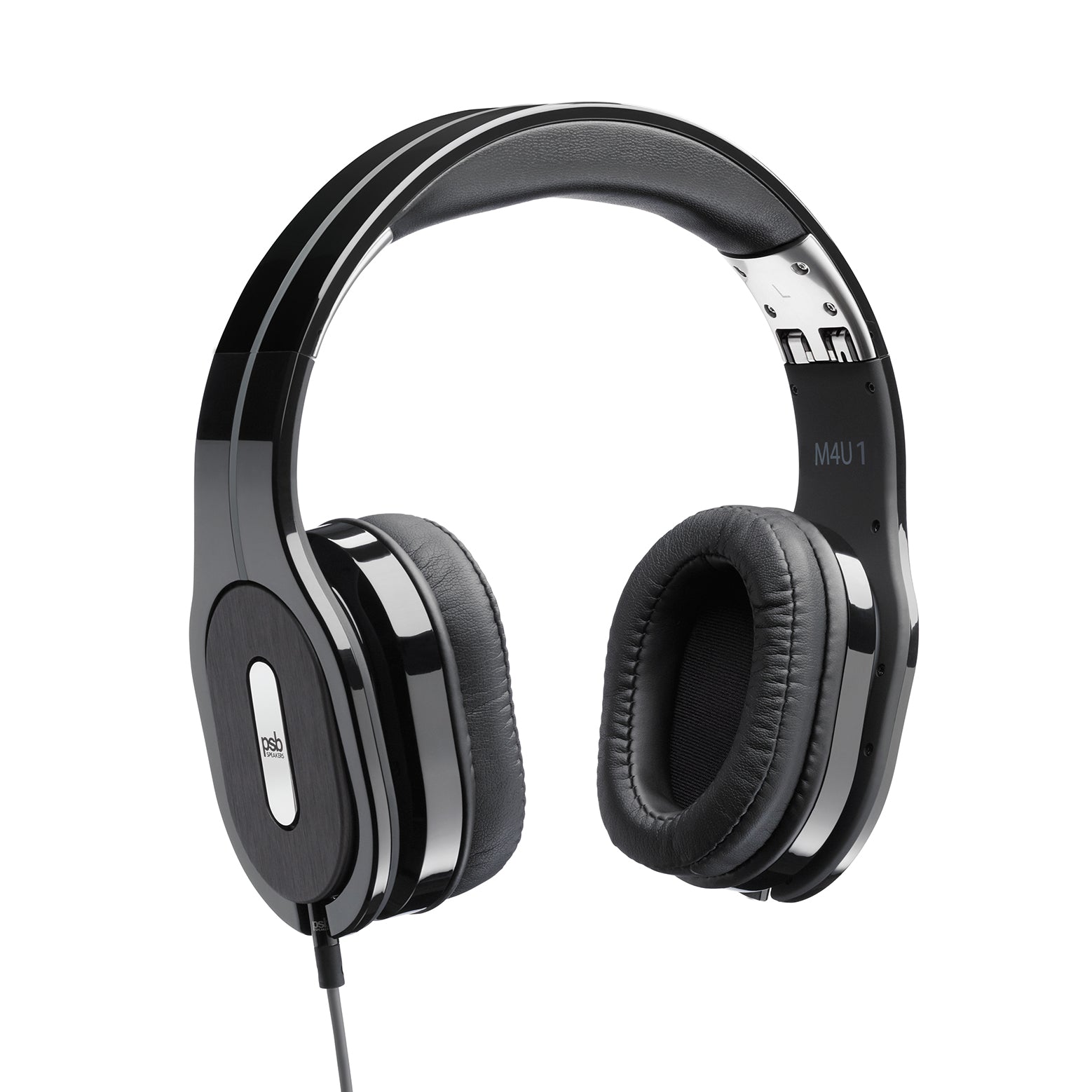 PSB M4U1 Premium Noise-Canceling Over-Ear Headphones with Hi-Fi Sound for Audiophiles - Perfect for Travel, Studio Recording & Home Entertainment
