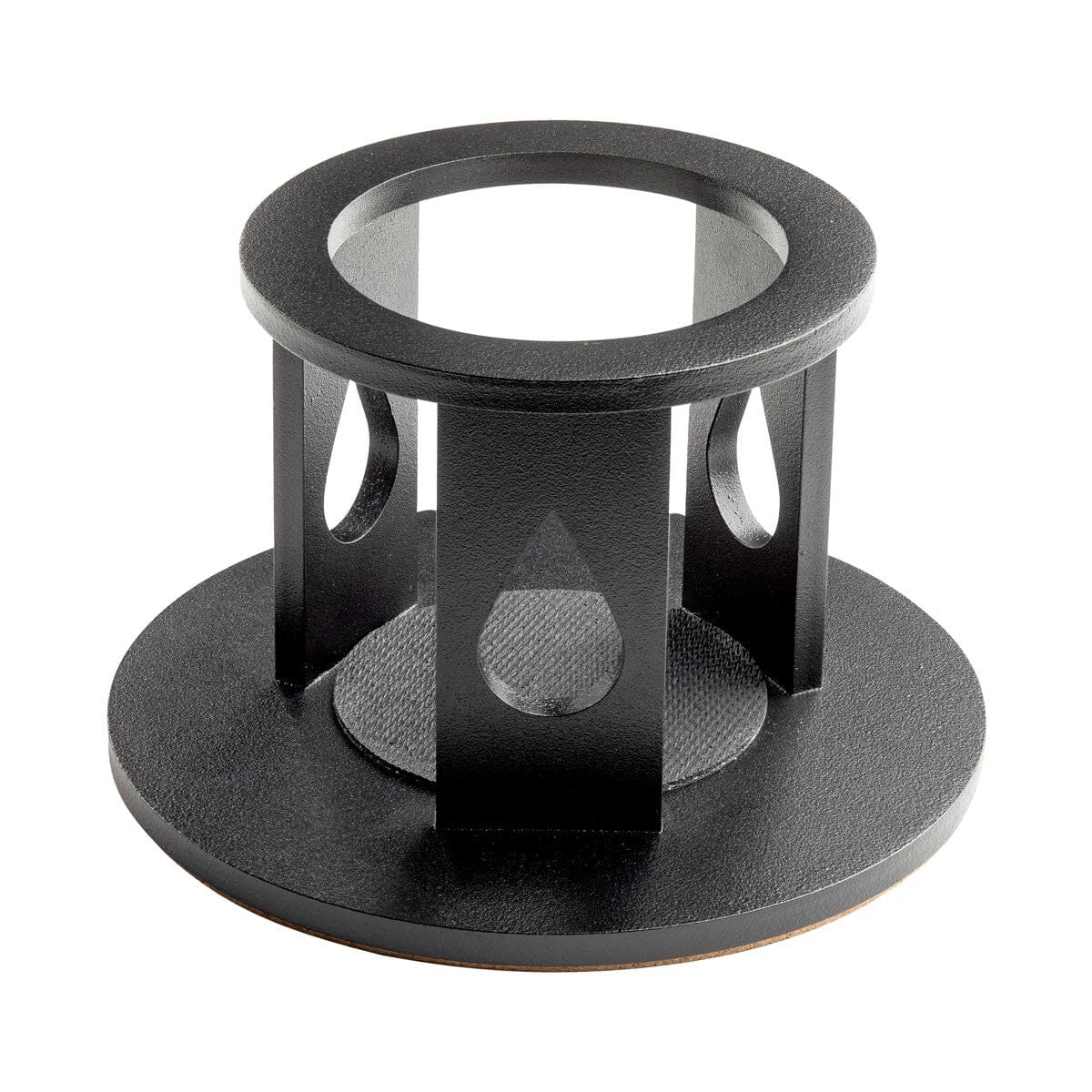 Sturdy Desktop Bottle Holder - Space-Saving Water Bottle Stand for Office, Home & Car - Perfect for Hydro Flask, Yeti & Stanley Tumblers (Black)