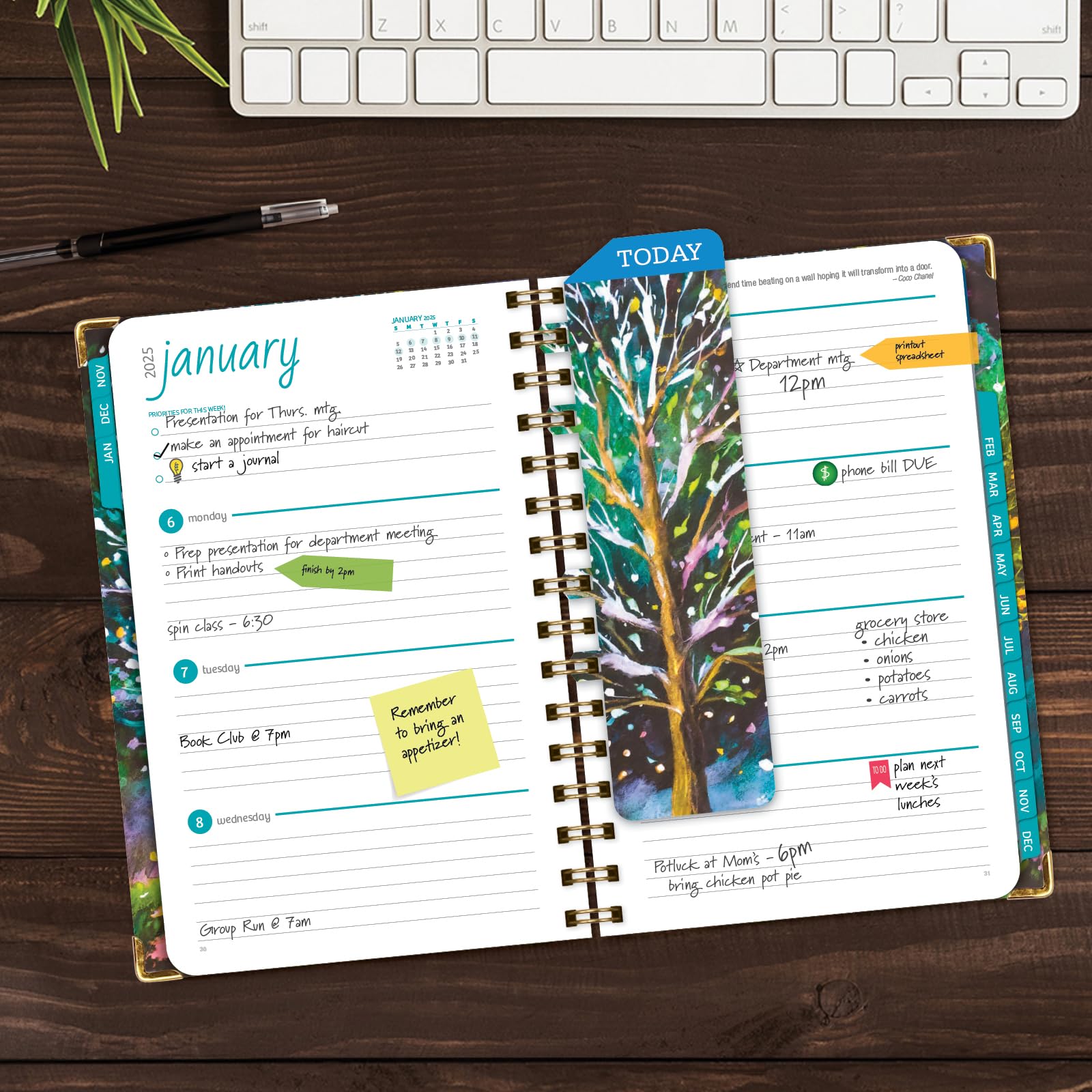 2025 Hardcover Planner 5.5