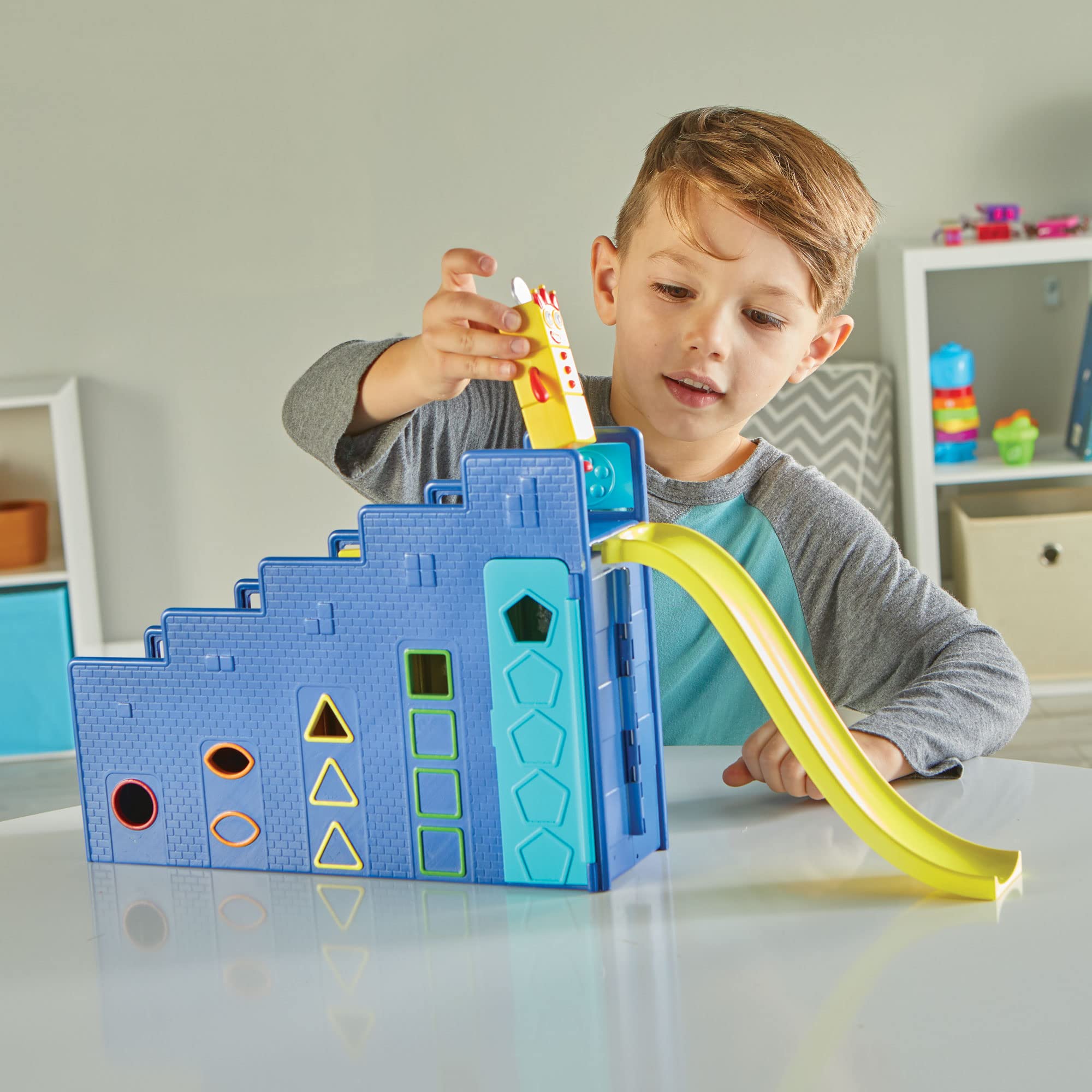 Hand2mind Numberblocks Step Squad Mission Headquarters Playset | Educational Math Toys for Kids Ages 3-5 | Interactive Action Figures & Toddler Playhouse | STEM Learning Gift for Boys & Girls | Perfect for Birthday Presents & Classroom Math Activities