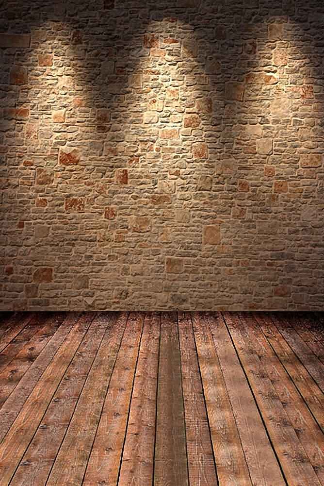 GladsBuy 8x12ft Stone Wall Backdrop - Photography Background for Studio & Events