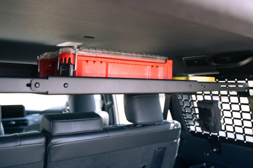 Rago Fabrication Rear MOLLE Storage Panel & Shelf for 2024+ Toyota Land Cruiser 250 & Lexus GX 550 - Heavy Duty Off-Road Gear Organization for Camping & Overlanding Adventures