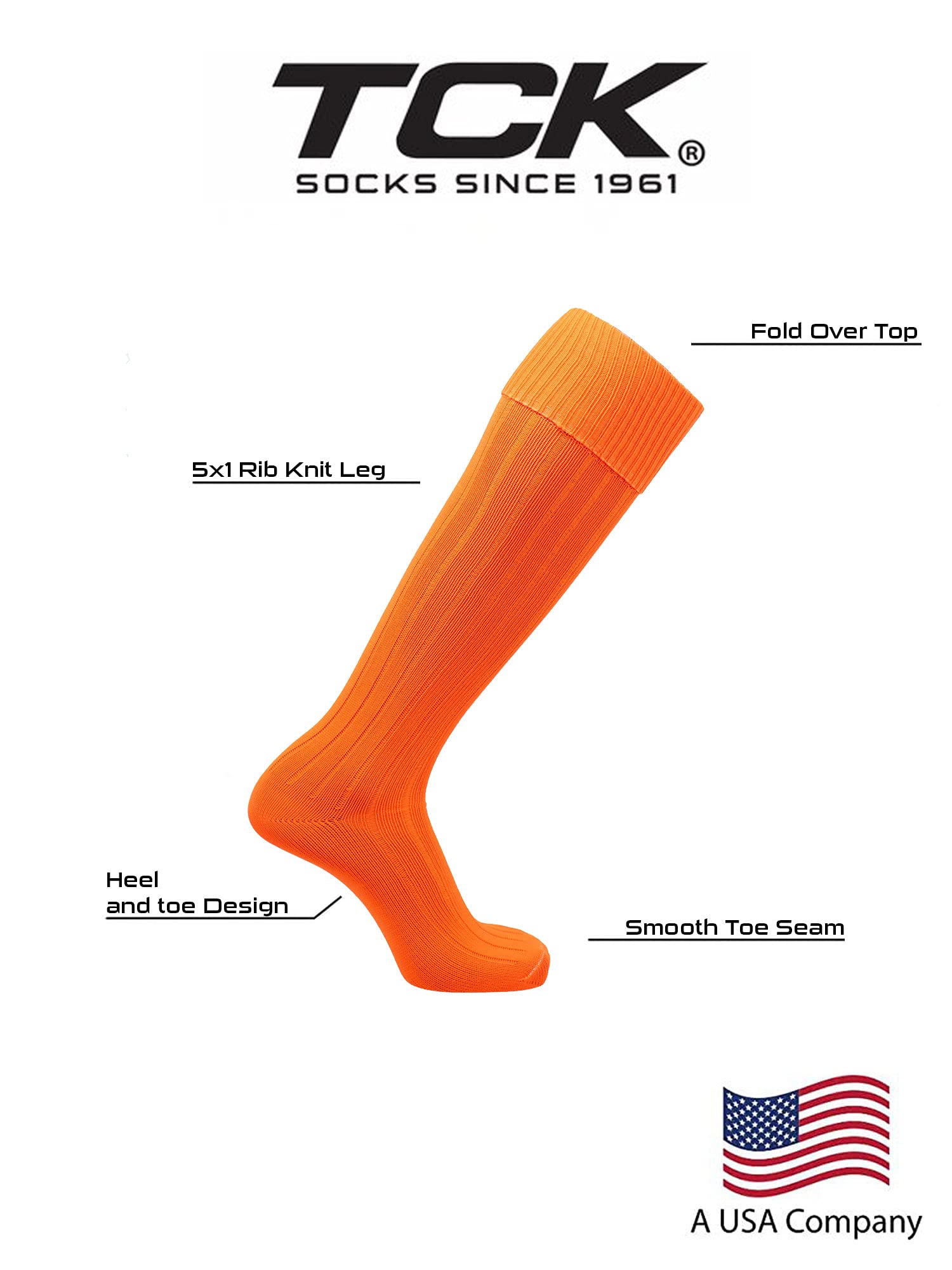 Premium Soccer Socks with Fold-Down Top - Breathable Football Socks for Men & Women - European Style Athletic Socks for Training, Matches & Casual Wear