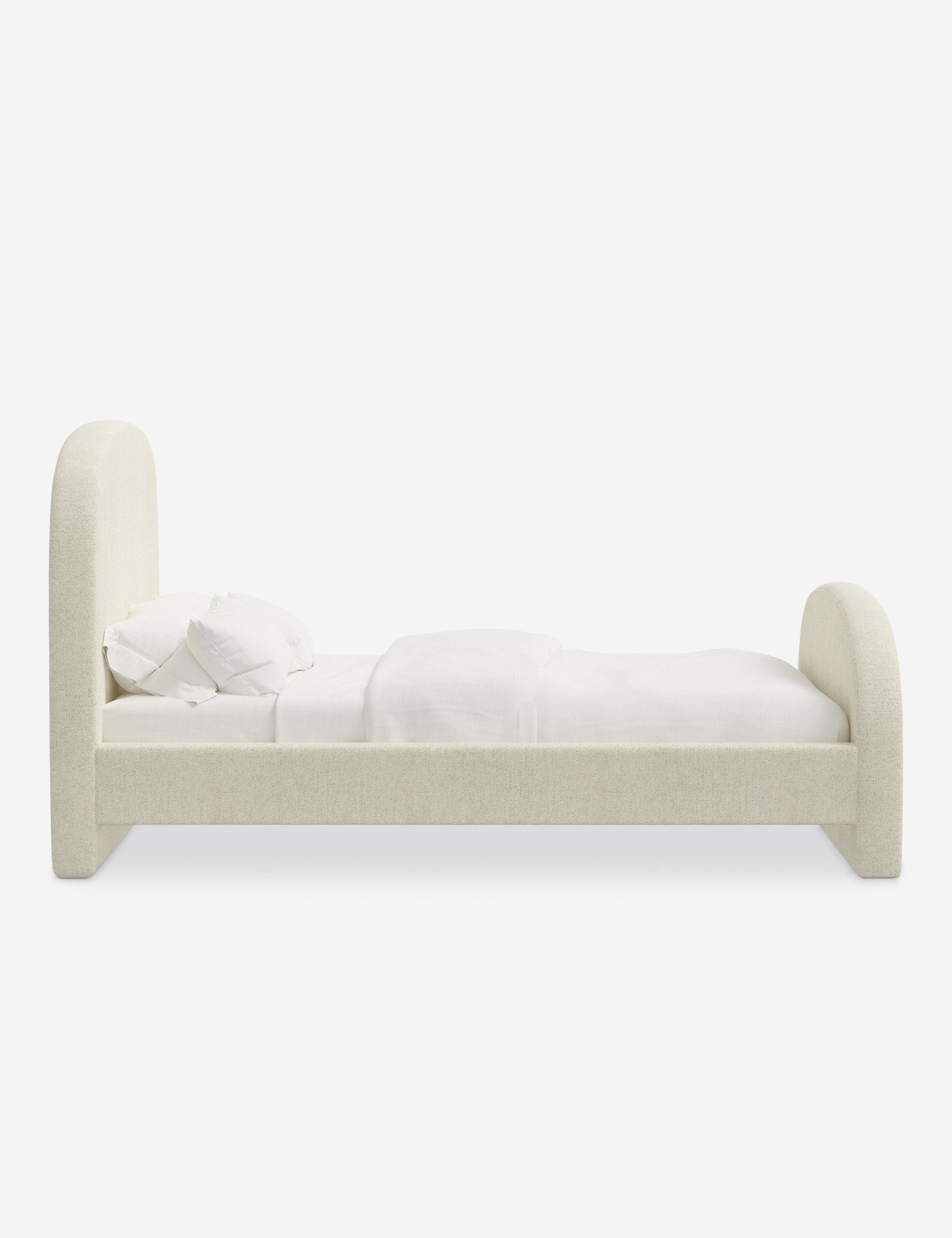 Stylish Bescond Platform Bed Frame - Queen Size Modern Minimalist Bedroom Furniture for Small Spaces | Perfect for Apartments, Dorms & Guest Rooms