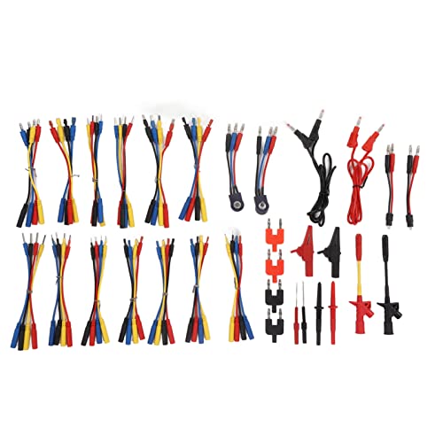 Premium Gold-Plated Copper Multimeter Test Leads - High-Quality Electrical Testing Probes for DIY, Home, and Professional Maintenance