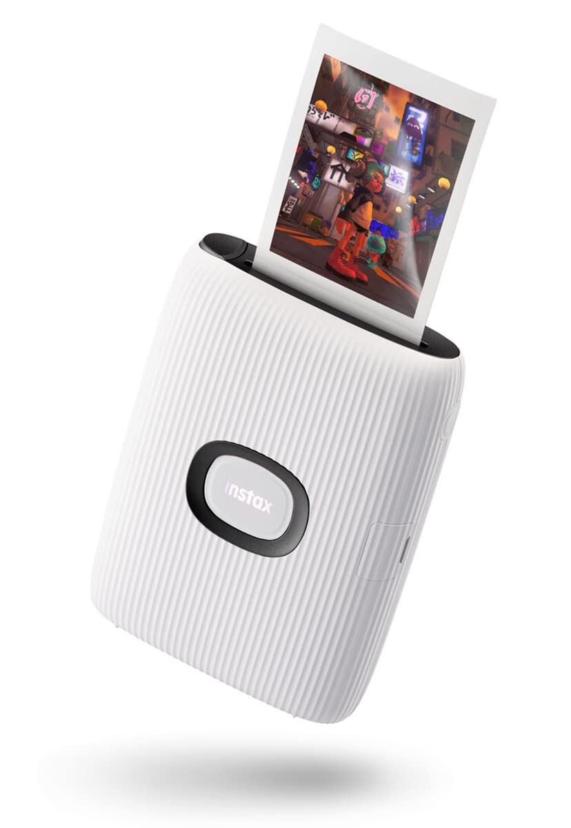 Fujifilm Instax Mini Link 2 Smartphone Printer - Wireless Instant Photo Printing for iPhone & Android - Perfect for Travel, Parties & DIY Scrapbooking