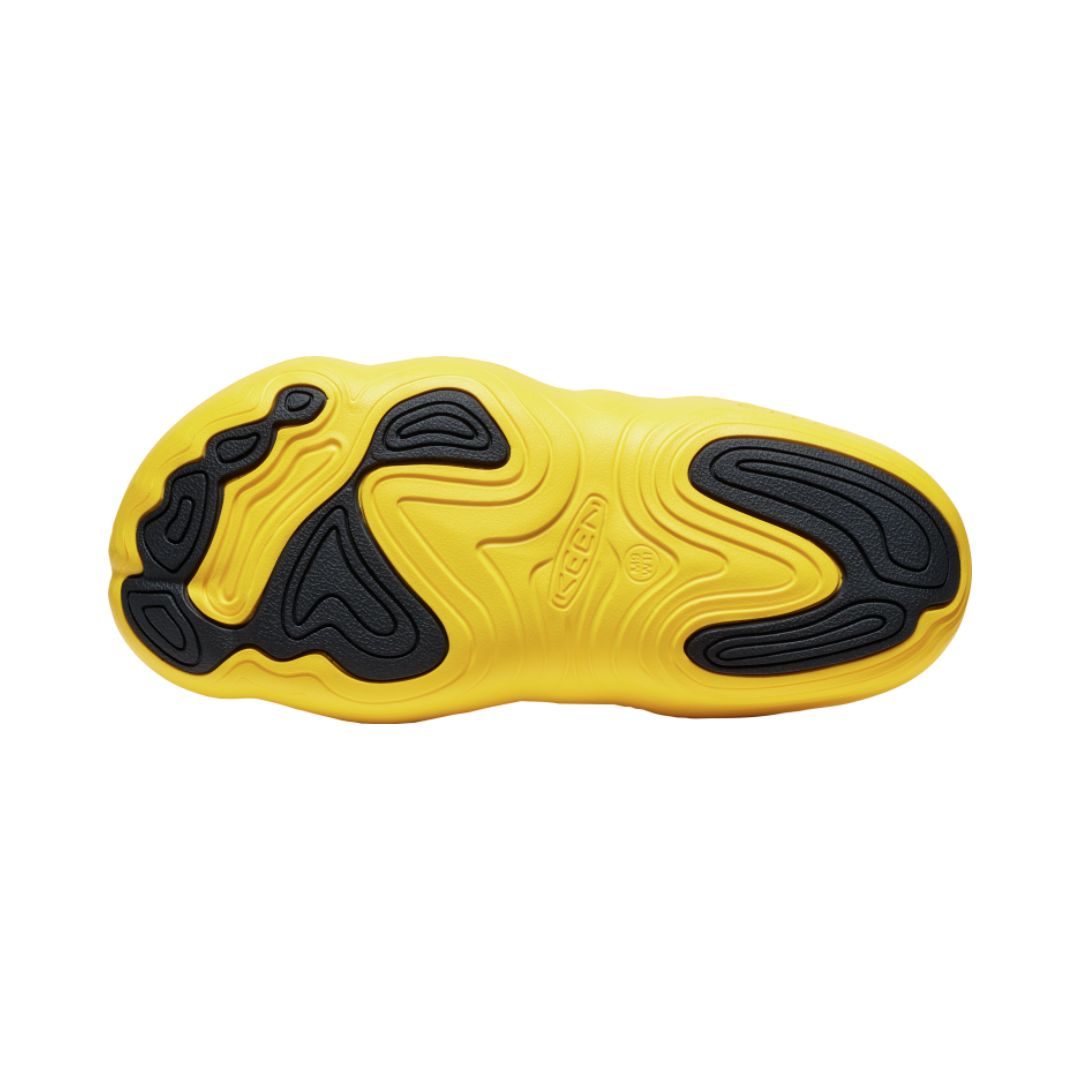 YOGEEZ Comfortable Clogs for Women & Men - KEEN Yellow/Black Slip-Resistant Shoes - Perfect for Garden, Beach, and Outdoor Activities
