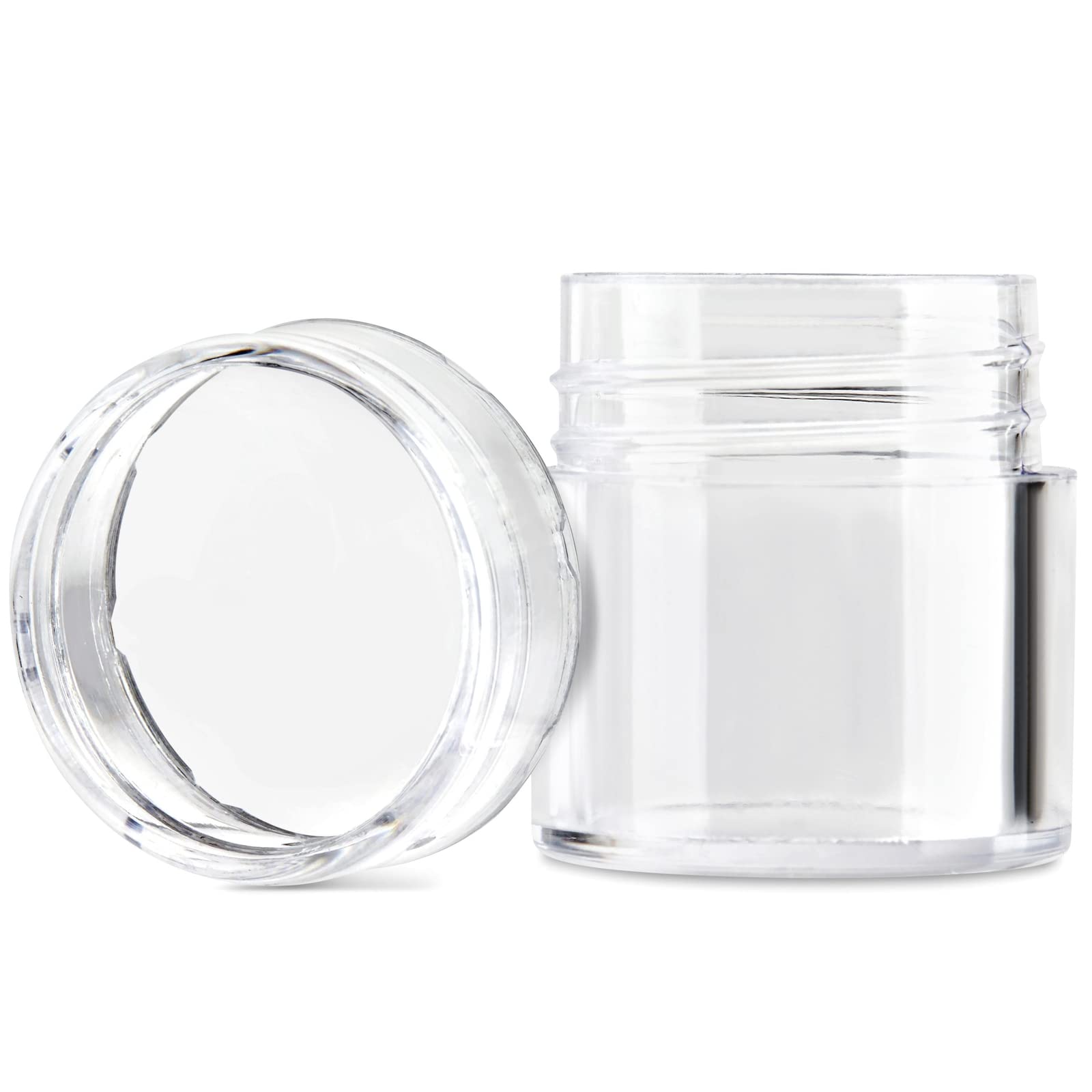 Bright Creations Clear Bead Storage Organizers - 3 Pack Plastic Containers with Lids for Glitter, Beads, Arts & Crafts Supplies (93 Pieces) - Perfect for Jewelry Making, DIY Projects & Craft Room Organization
