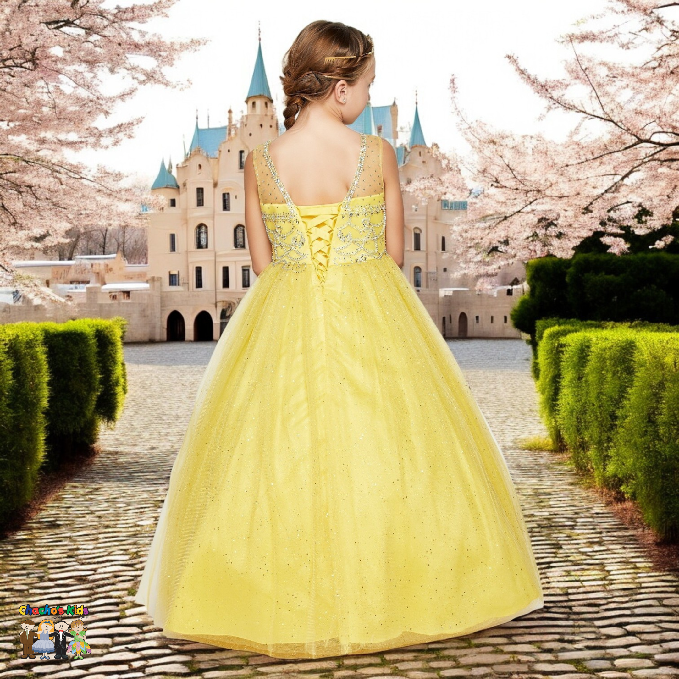 Elegant Ball Gown Dress for Women - Formal Evening Gown (Style 5042) | Perfect for Prom, Wedding, Quinceañera & Special Occasions