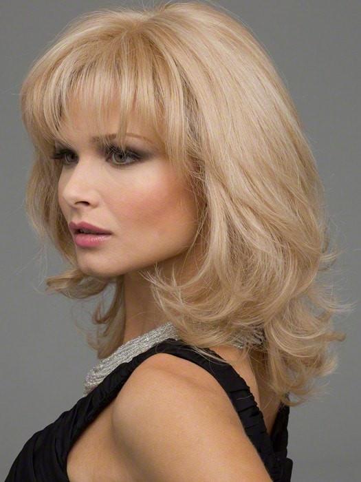 Danielle Lace Front Wig - Human Hair & Synthetic Blend with Mono Top for Natural Look | Perfect for Daily Wear, Cosplay, and Special Occasions