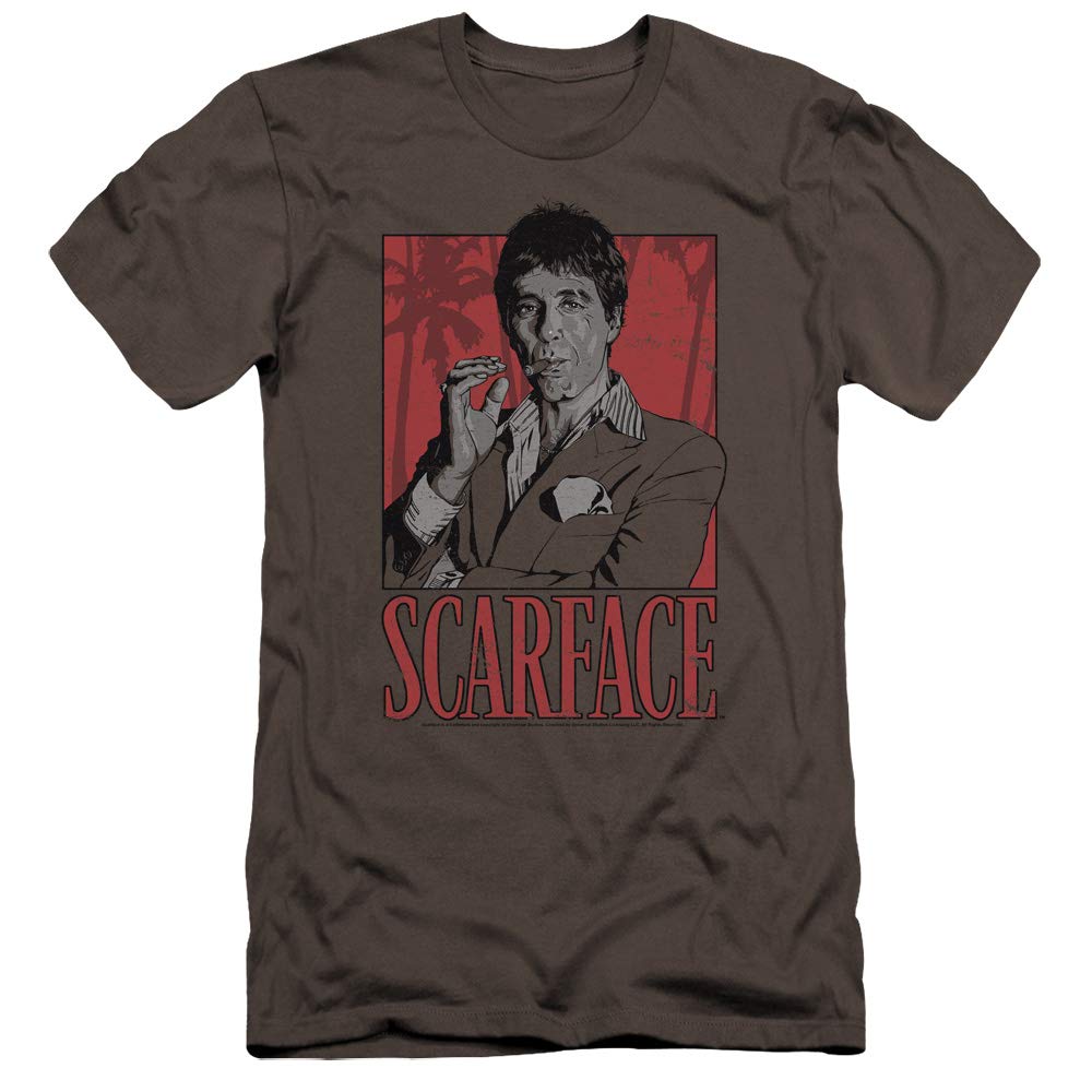 Scarface Tony Unisex Canvas T-Shirt for Men & Women - Vintage Movie Tee for Casual Wear & Street Style