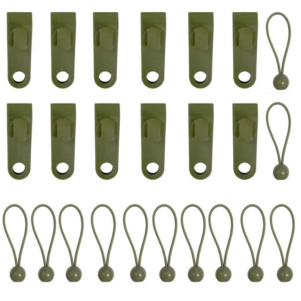 **10-Pack Heavy Duty Tarp Clips with Thumb Screw & Lock Grip - Secure Tent, Canopy, Awning, Car Cover, Pool Cover - Perfect for Camping, RV, Outdoor Adventures**