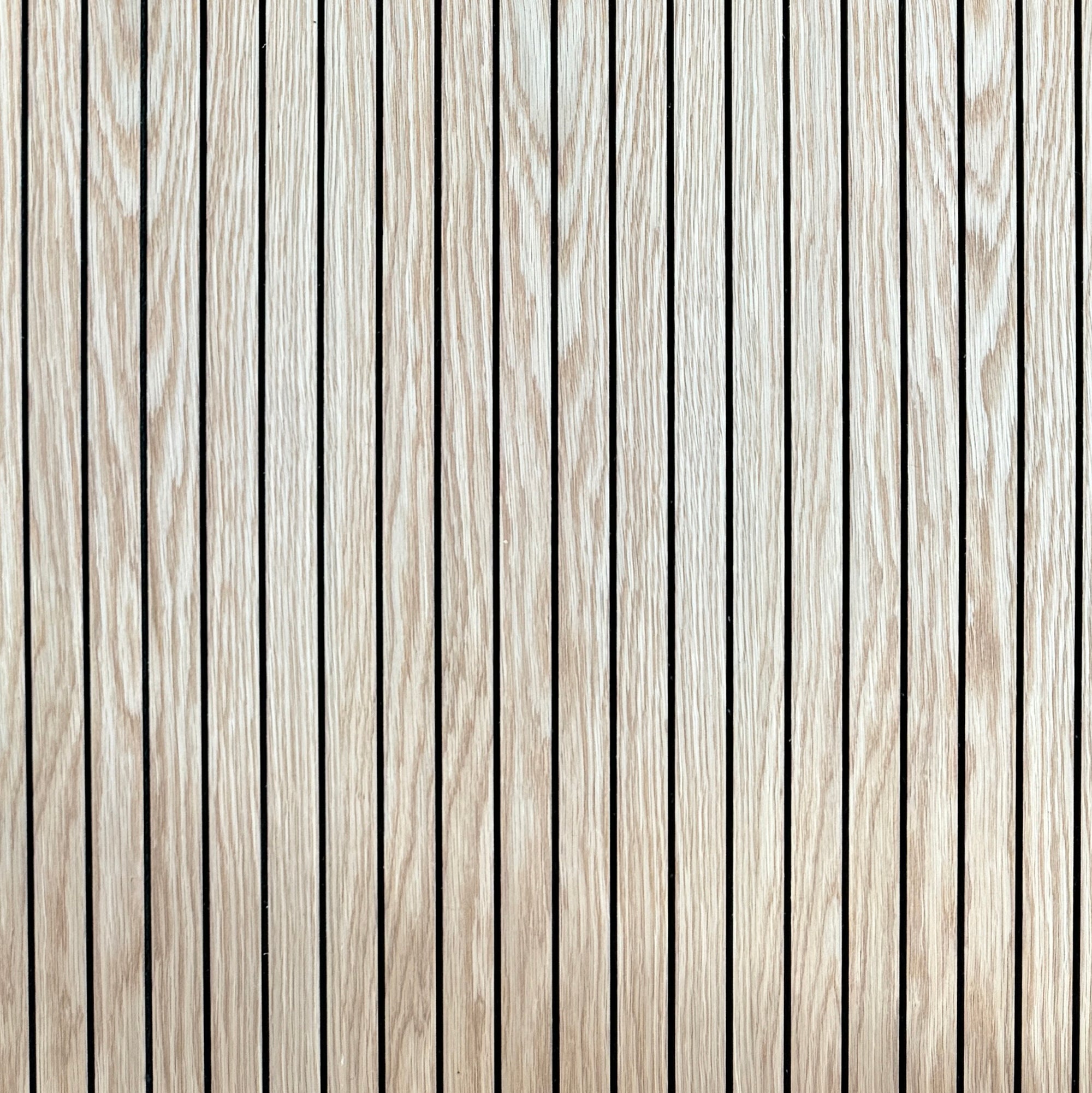 WOODFLEX Flexible Acoustic Wood Slat Wall Panel - Oak Veneer 2700mm x 600mm Slim Design for Home Theater & Office Soundproofing