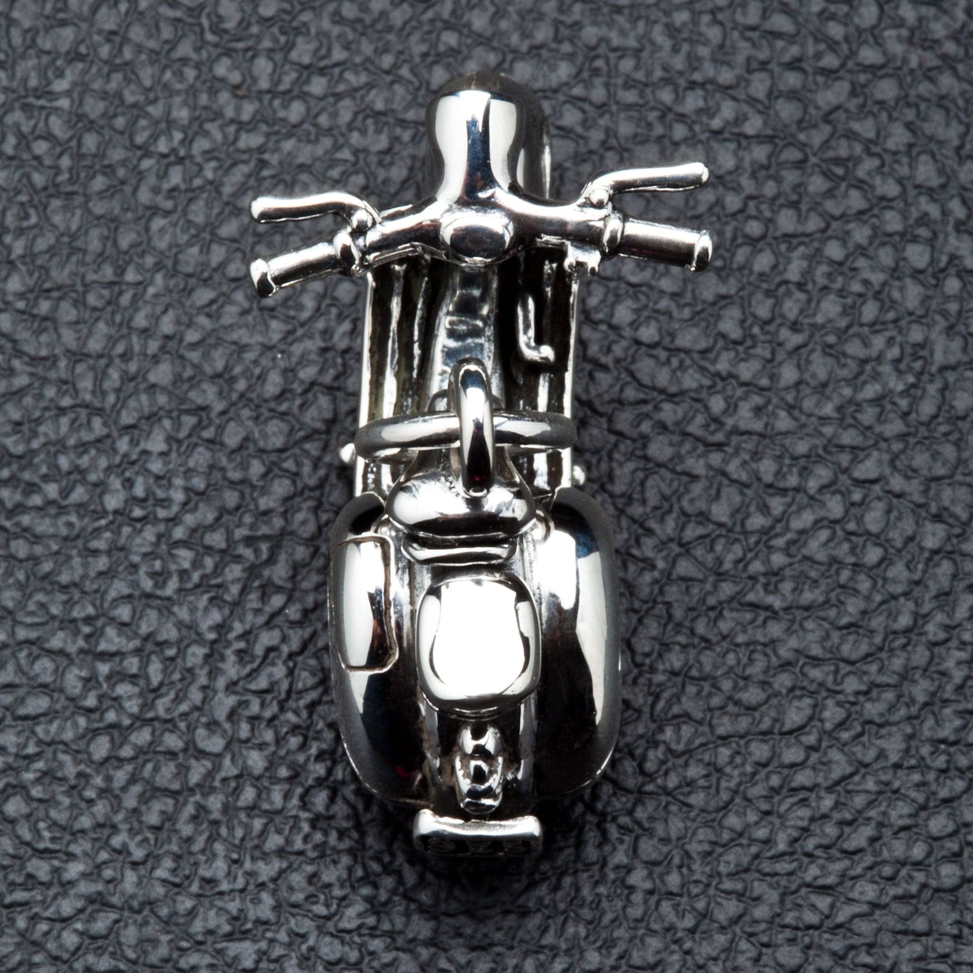 Vespa Scooter Sterling Silver Pendant Necklace - Italian Style Charm Jewelry for Women - Perfect Gift for Motorcycle Lovers & Fashion Accessories