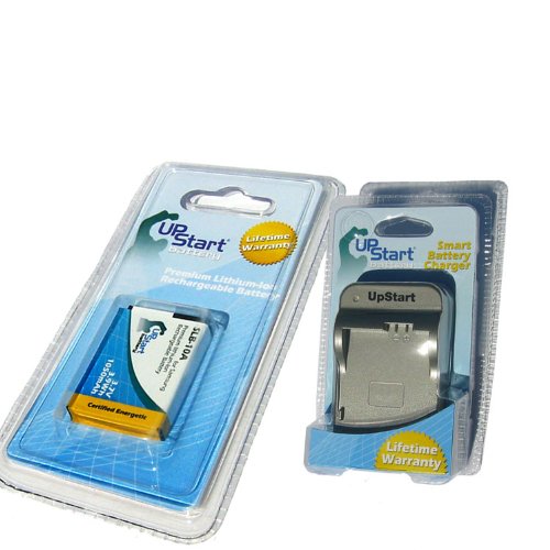 Samsung SLB-10A Battery and Charger Replacement - 1050mAh 3.7V Li-ion Battery Compatible with Samsung SL202 Digital Camera | Perfect for Travel Photography & Vlogging