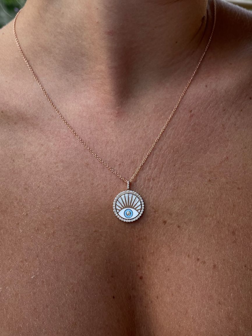 Sunrise Necklace for Women - Elegant Gold Pendant with Sun Design - Perfect for Daily Wear, Gifts & Special Occasions