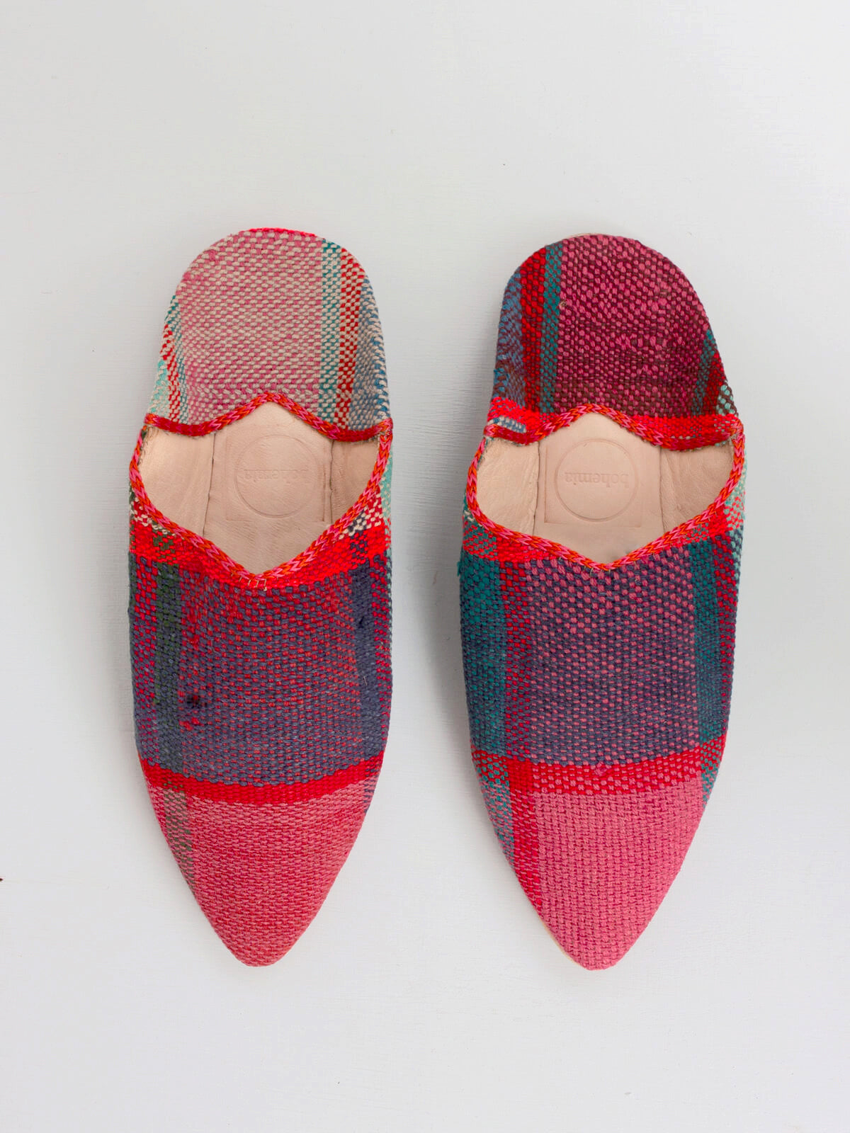 Authentic Moroccan Boujad Pointed Babouche Slippers - Handmade Leather House Shoes for Men & Women | Perfect for Home, Lounge & Cultural Fashion
