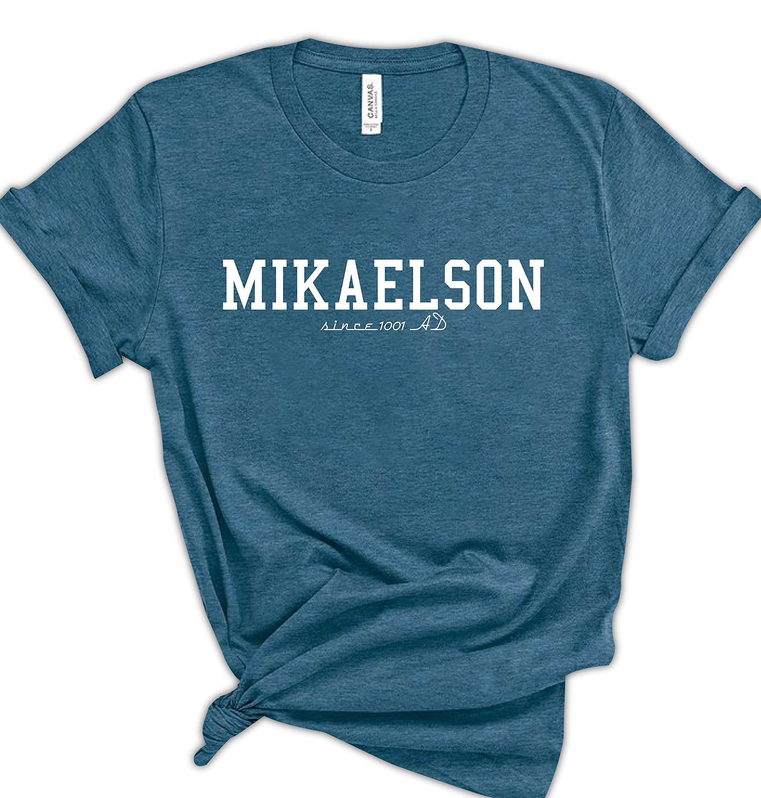 Mikaelson Since 1001 AD Graphic T-Shirts for Men & Women | The Vampire Diaries TVD Inspired Tees | Cool Summer Short Sleeve Shirts | Perfect for Cosplay, Fan Conventions & Casual Wear