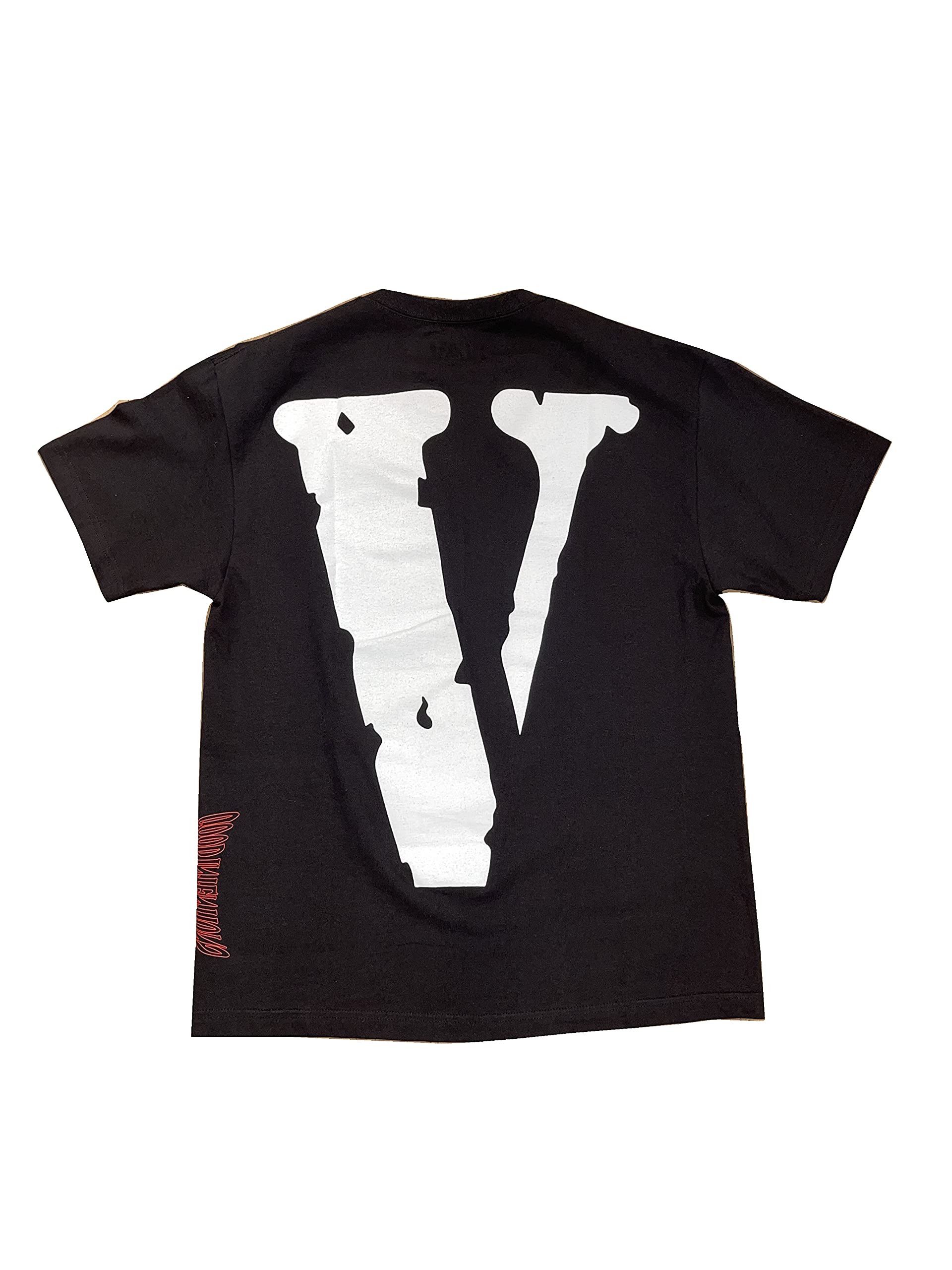Parabellum Vlone Nav Dead Graphic T-Shirt - Black Streetwear Tee for Men | Hip Hop Fashion, Casual Wear & Urban Style