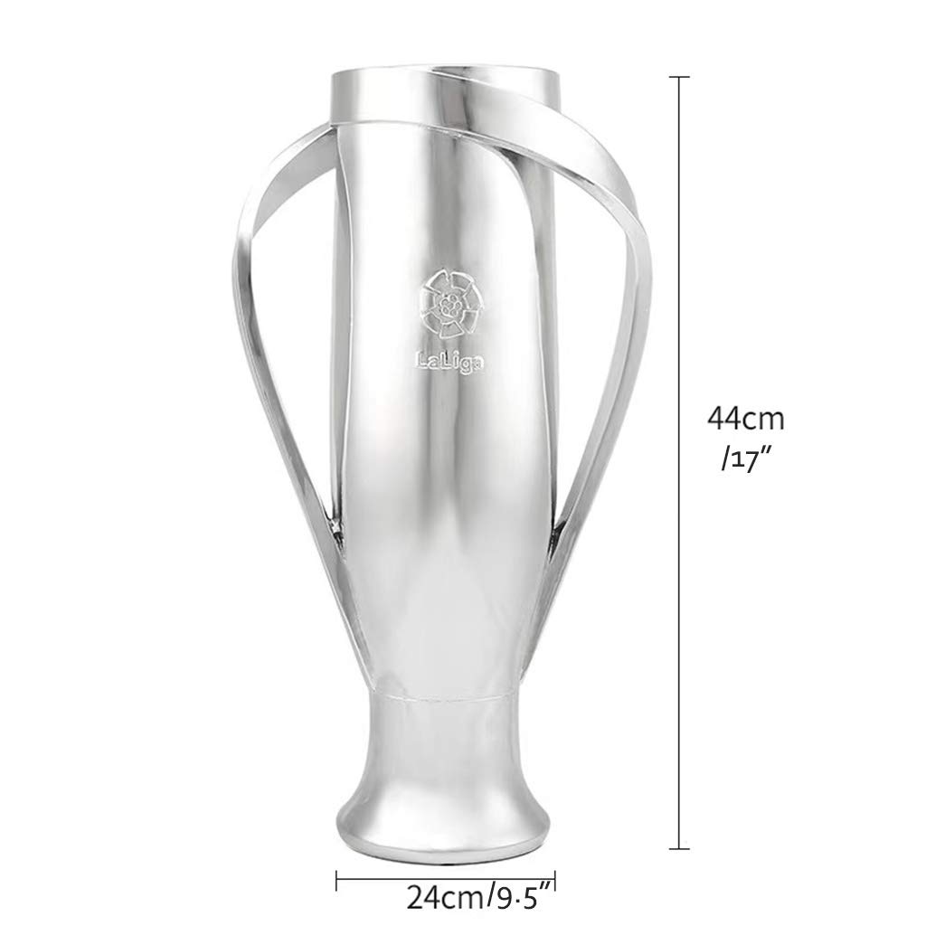La Liga Champions Trophy Replica - 44cm Resin Soccer Trophy for Collectors, Souvenirs & Home Decor | Perfect for Football Fans, Awards & Sports Room Display
