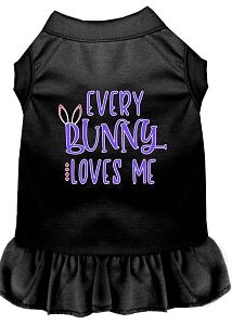 Every Bunny Loves Me Screen Print Dress - Cute Rabbit Design in Multiple Colors | Perfect for Easter, Spring Outfits & Casual Wear