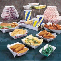 3 lb. Food Tray (250 Count) - Durable Disposable Serving Trays for Parties, Catering & Restaurant Use
