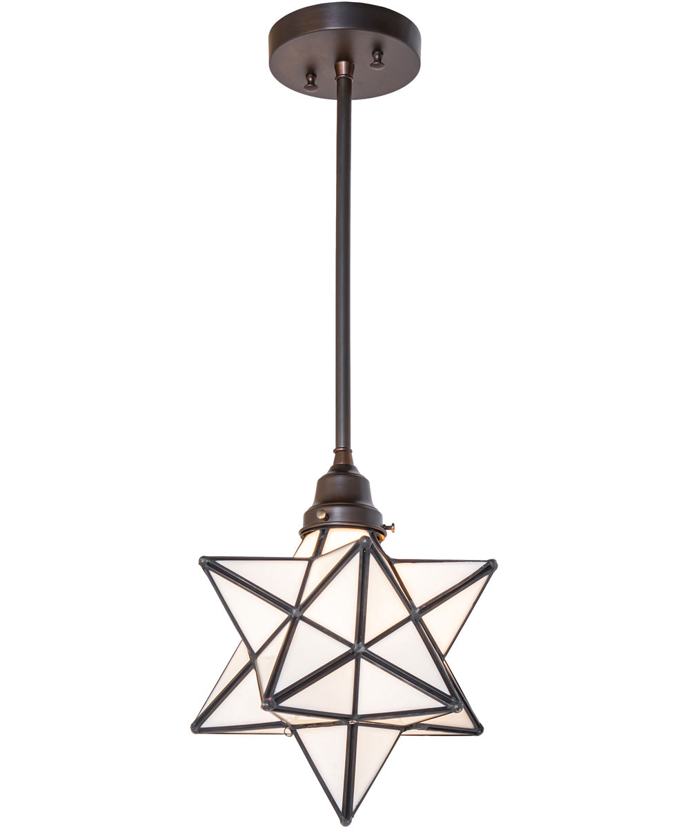 10-Inch Wide Moravian Star Pendant - Elegant Christmas Ornament & Home Decor for Tree, Window, or Holiday Party Decoration